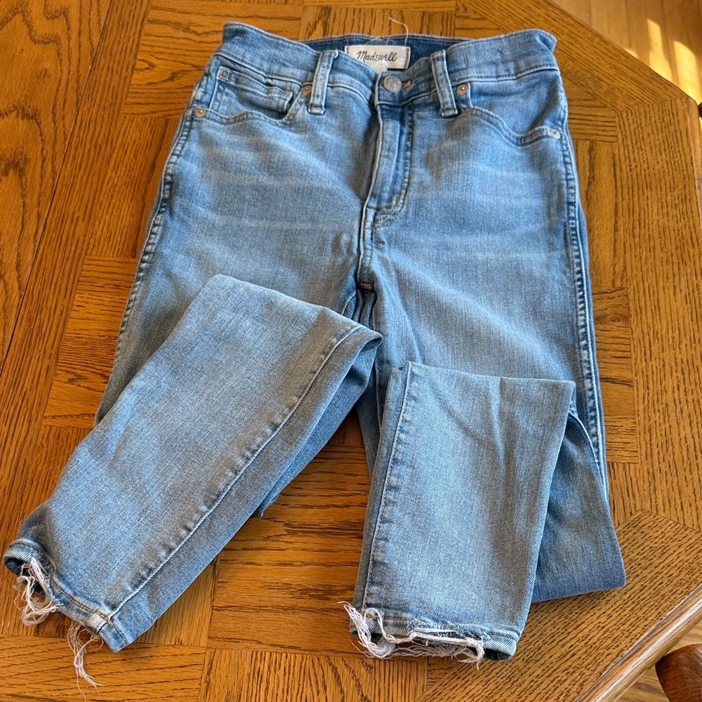 Madewell Light Blue Ankle Jeans